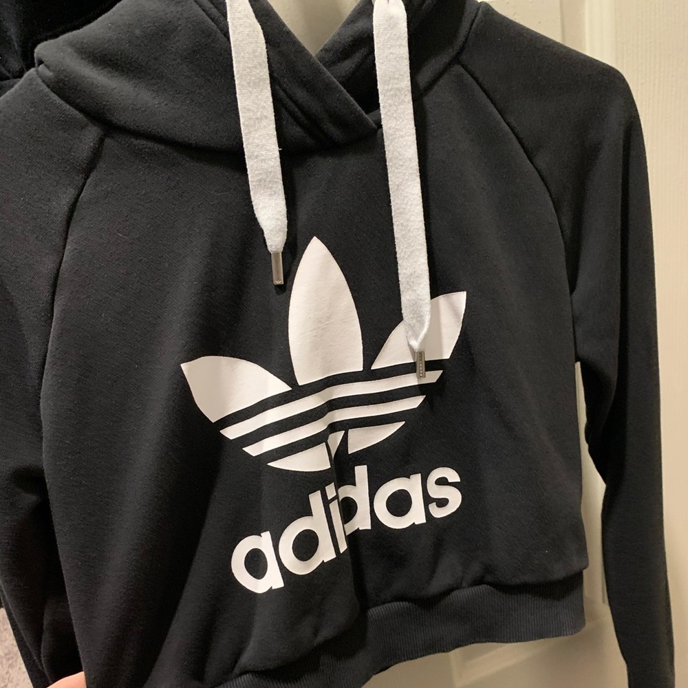 Adidas crop sweatshirt